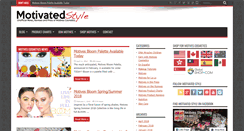 Desktop Screenshot of motivatedstyle.com